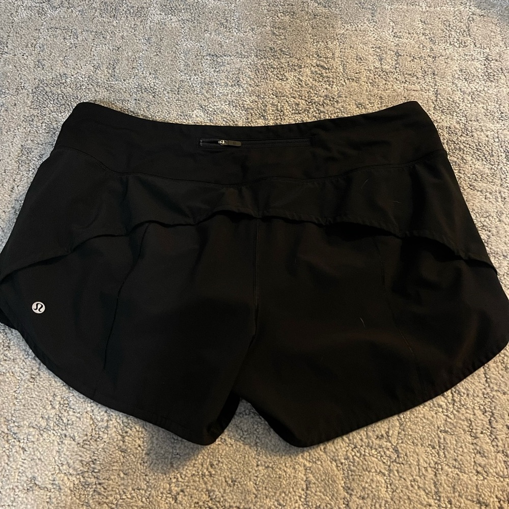 lululemon size 12 4” Speed Up Shorts